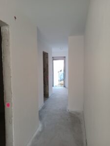 WDVS an einer Fassade, Innenputz- und Malerarbeiten in Zellingen_Innenarbeiten (12)