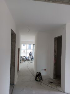 WDVS an einer Fassade, Innenputz- und Malerarbeiten in Zellingen_Innenarbeiten (13)